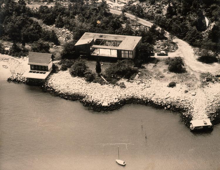 FRED OLSEN JR., HOUSE, 1951 ARCHITECTURE Artworks Tony Smith
