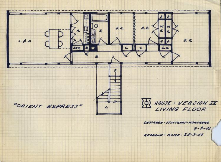 Orient Express Olin House 1953 Architecture Related